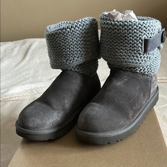 UGG Shoes - UGG Shaina Knit Cuff Boots